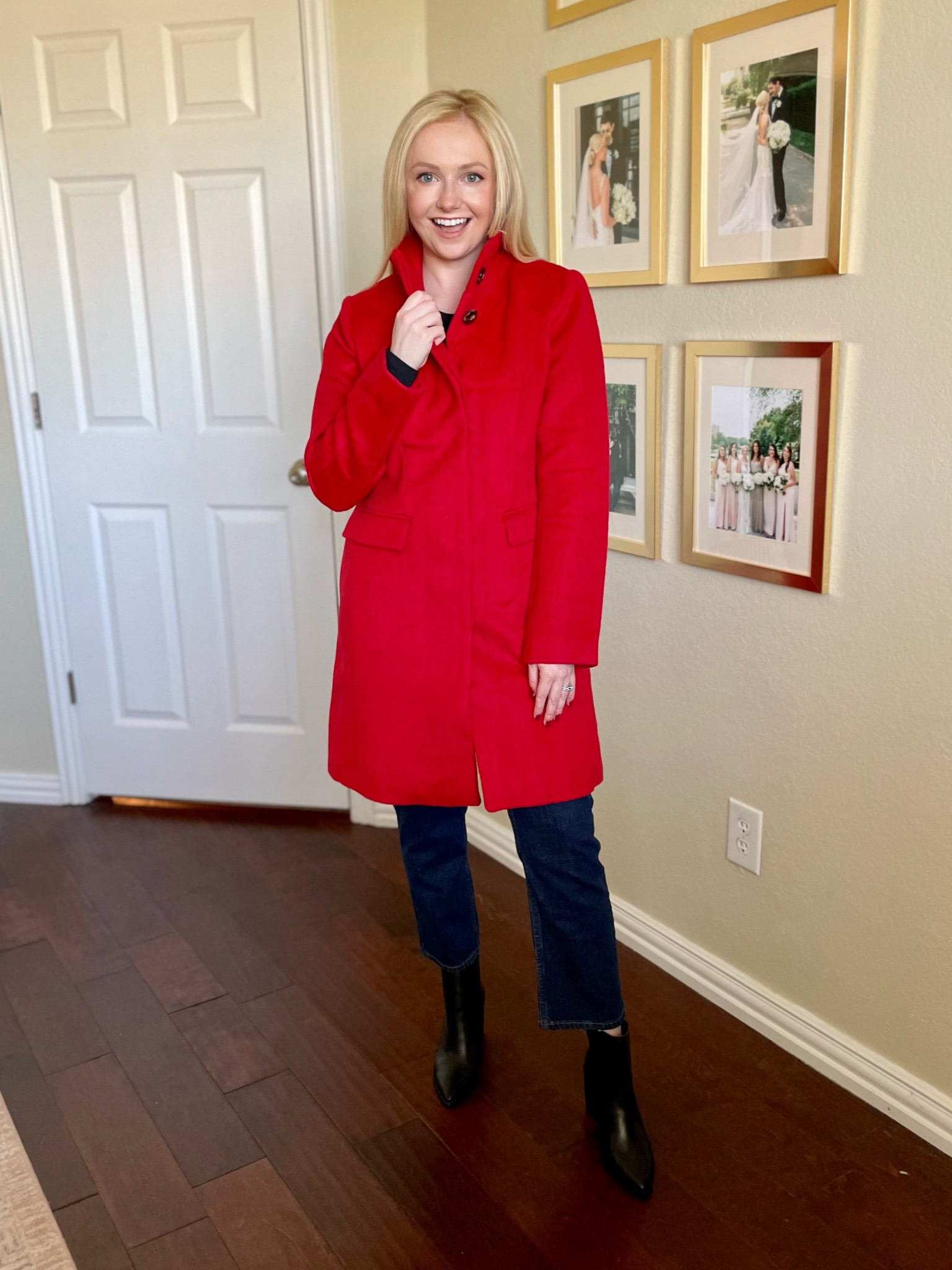Red coat, wool coat, winter coat, petite coat, winter outerwear 

#LTKstyletip #LTKSeasonal #LTKHoliday
