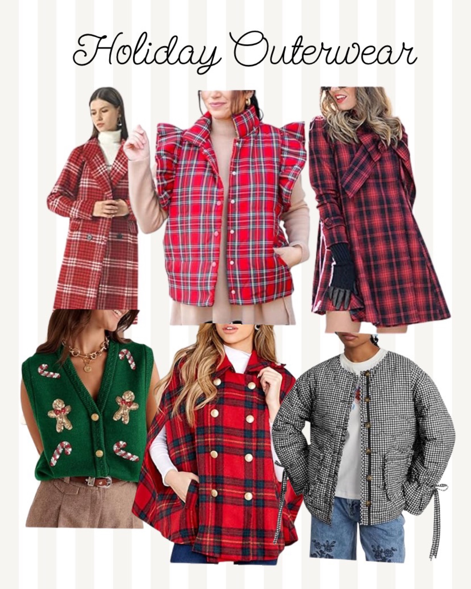 Holiday Outerwear!!! Doesn’t get more festive than this 😍

#LTKSeasonal #LTKGiftGuide #LTKHoliday