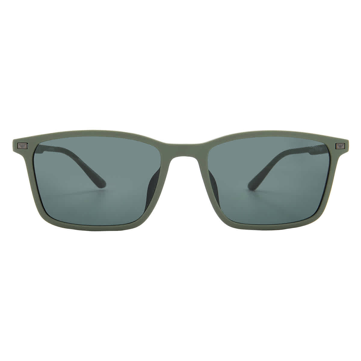 Emporio Armani Green Rectangular Mens Sunglasses EA4223U 542471 56 | Jomashop.com & JomaDeals.com