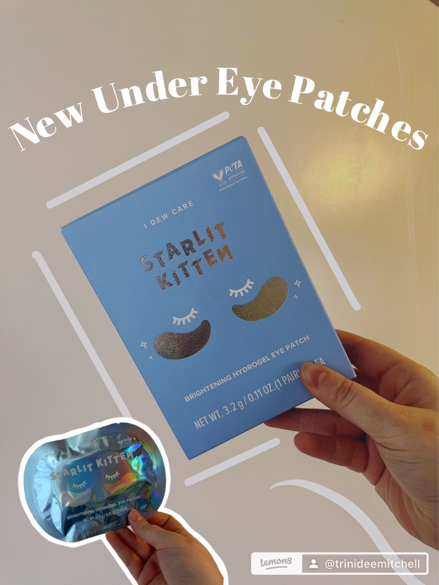 New starlight patches from I dew care 

#LTKBeautySale #LTKGiftGuide #LTKbeauty