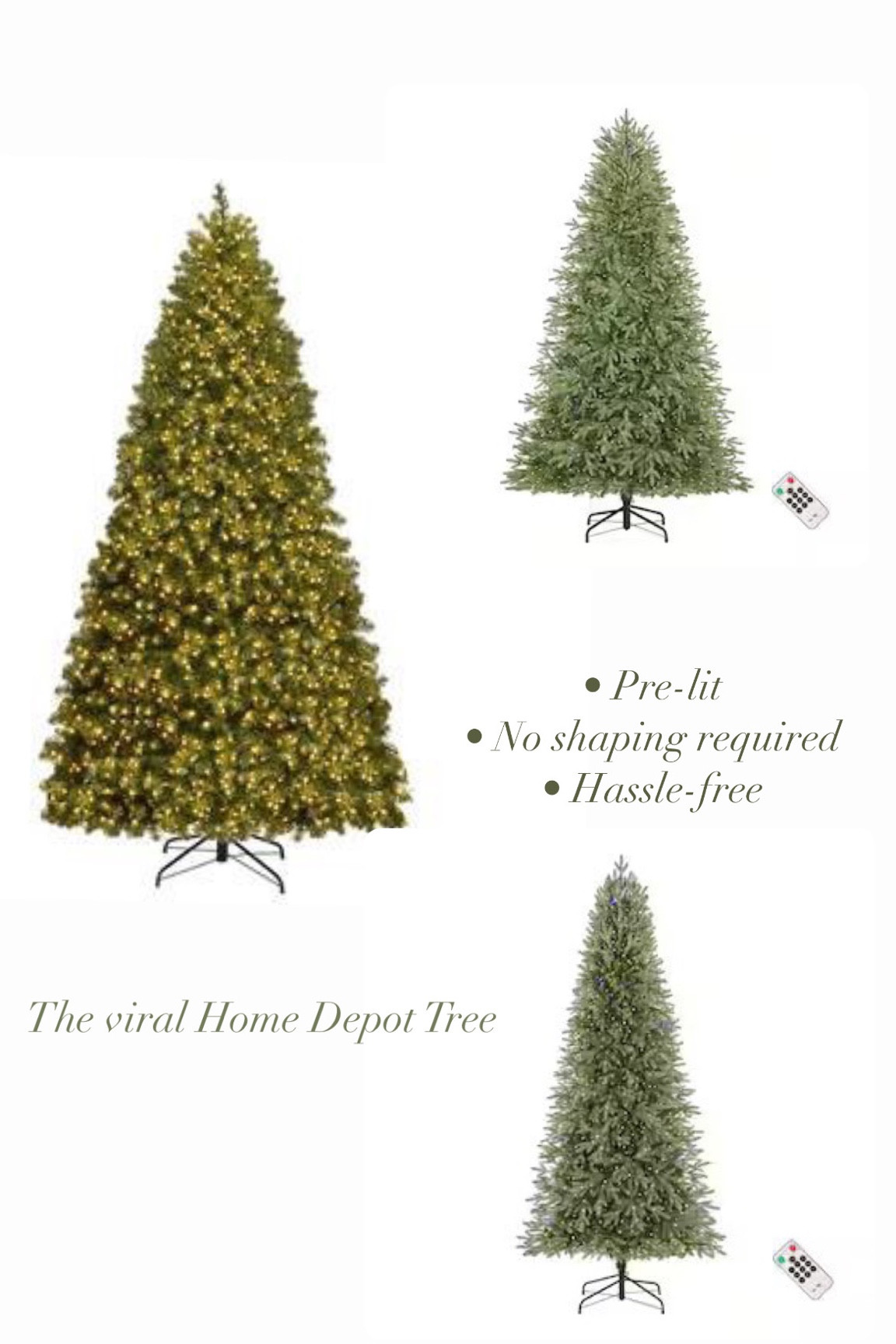 The Viral Home Depot Christmas Tree!! 

#LTKHoliday #LTKhome #LTKSeasonal