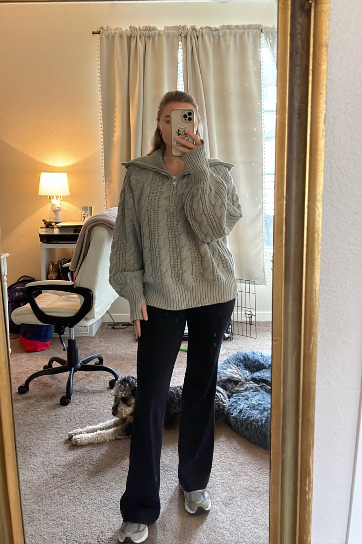 First fall day in Colorado below 60 degrees calls for a new sweater 🫶 