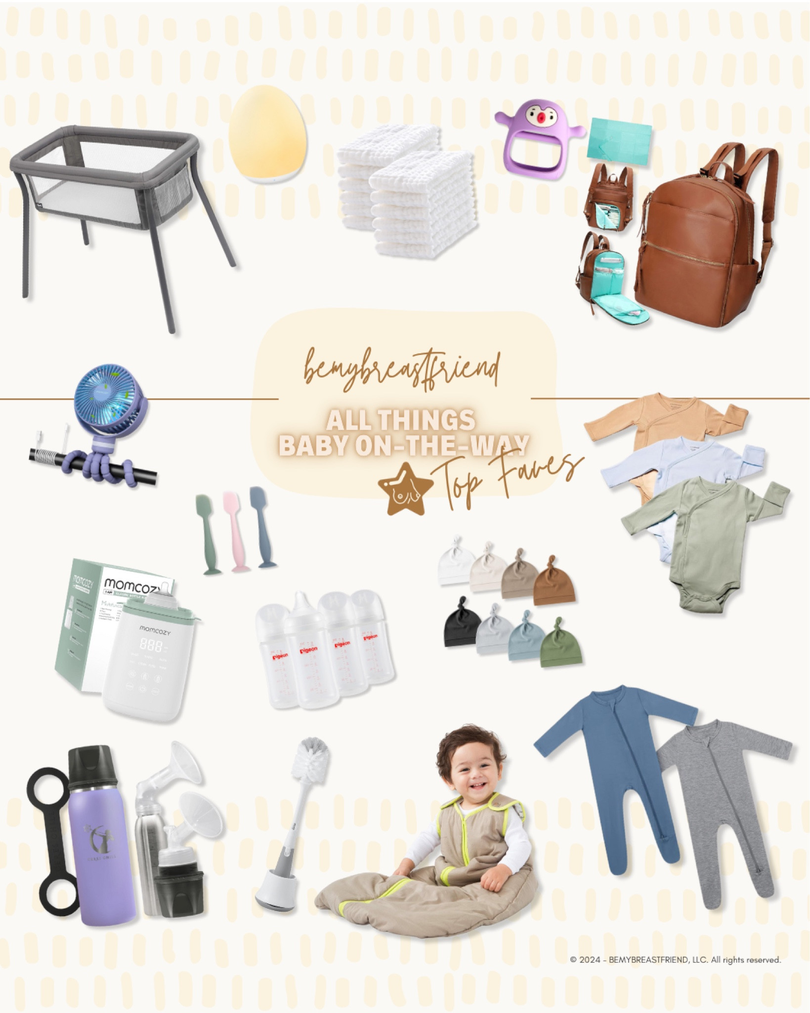 Diaper bags, reasonable bassinet, sleepers and more. All the goodies you’ll be reaching for postpartum! 

#LTKFamily #LTKBump #LTKBaby