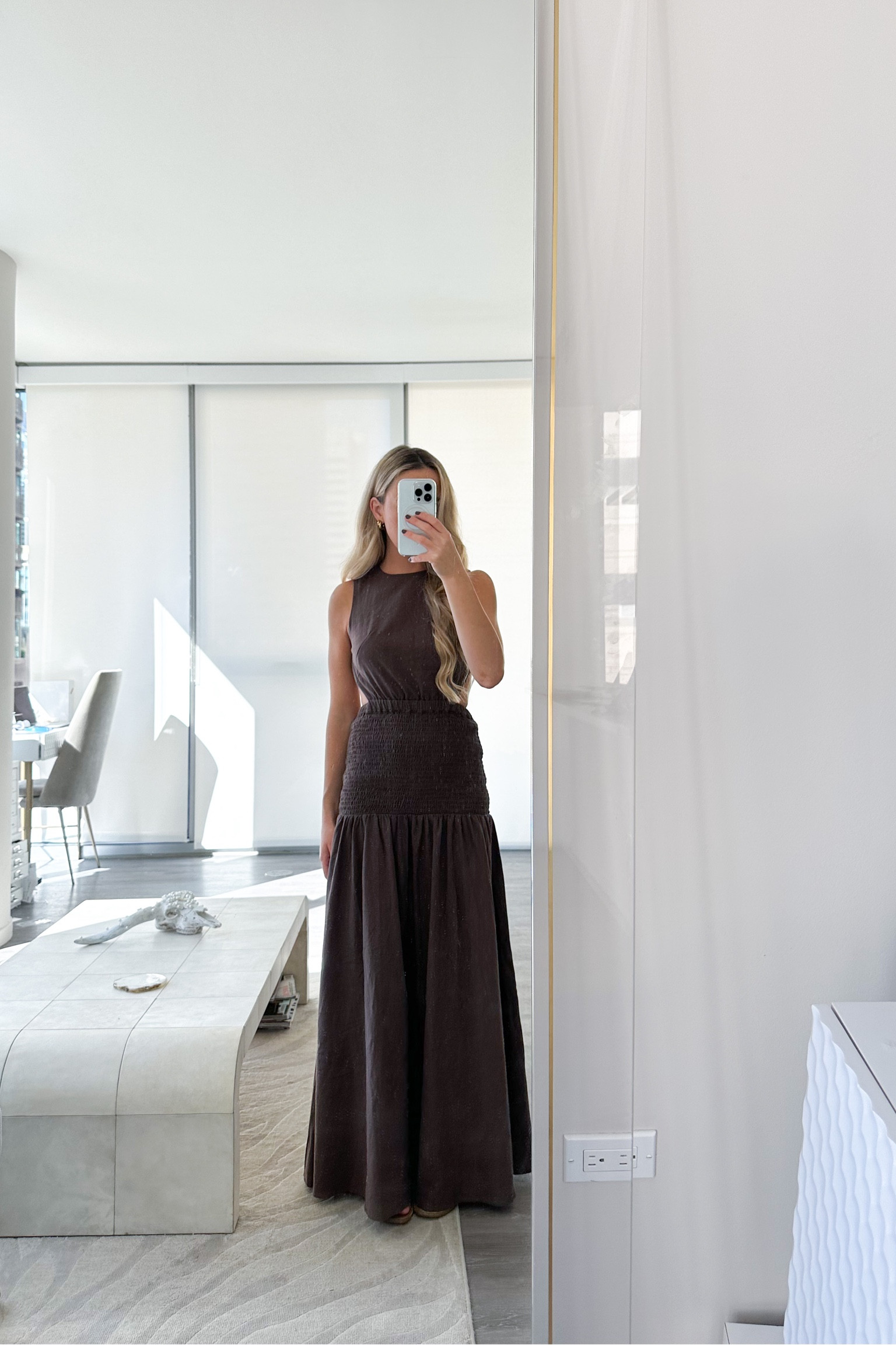 runs big- wearing size XXS

outfit for Europe
dress for Italy
linen
maxi dress 
revolve dress
brown dress 
vacation dress 

#LTKparties #LTKfindsunder100 #LTKtravel