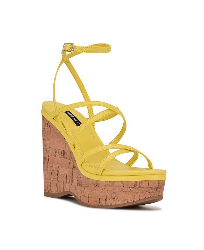 Nine West Women's Rachal Wedge Sandals & Reviews - Sandals - Shoes - Macy's | Macys (US)