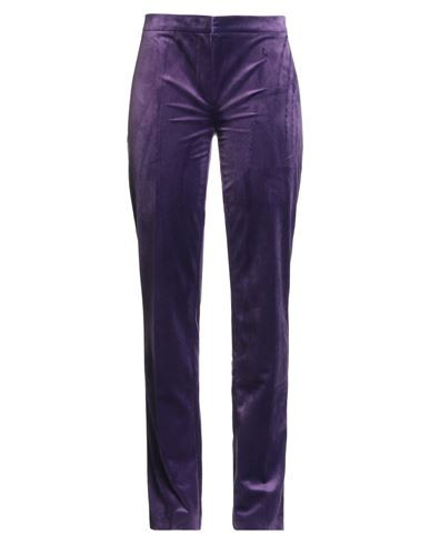 Daniela Drei Woman Pants Purple Size 16 Polyester | YOOX (US)