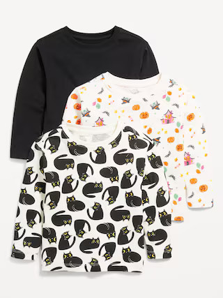 Long-Sleeve T-Shirt 3-Pack for Toddler Girls | Old Navy (US)