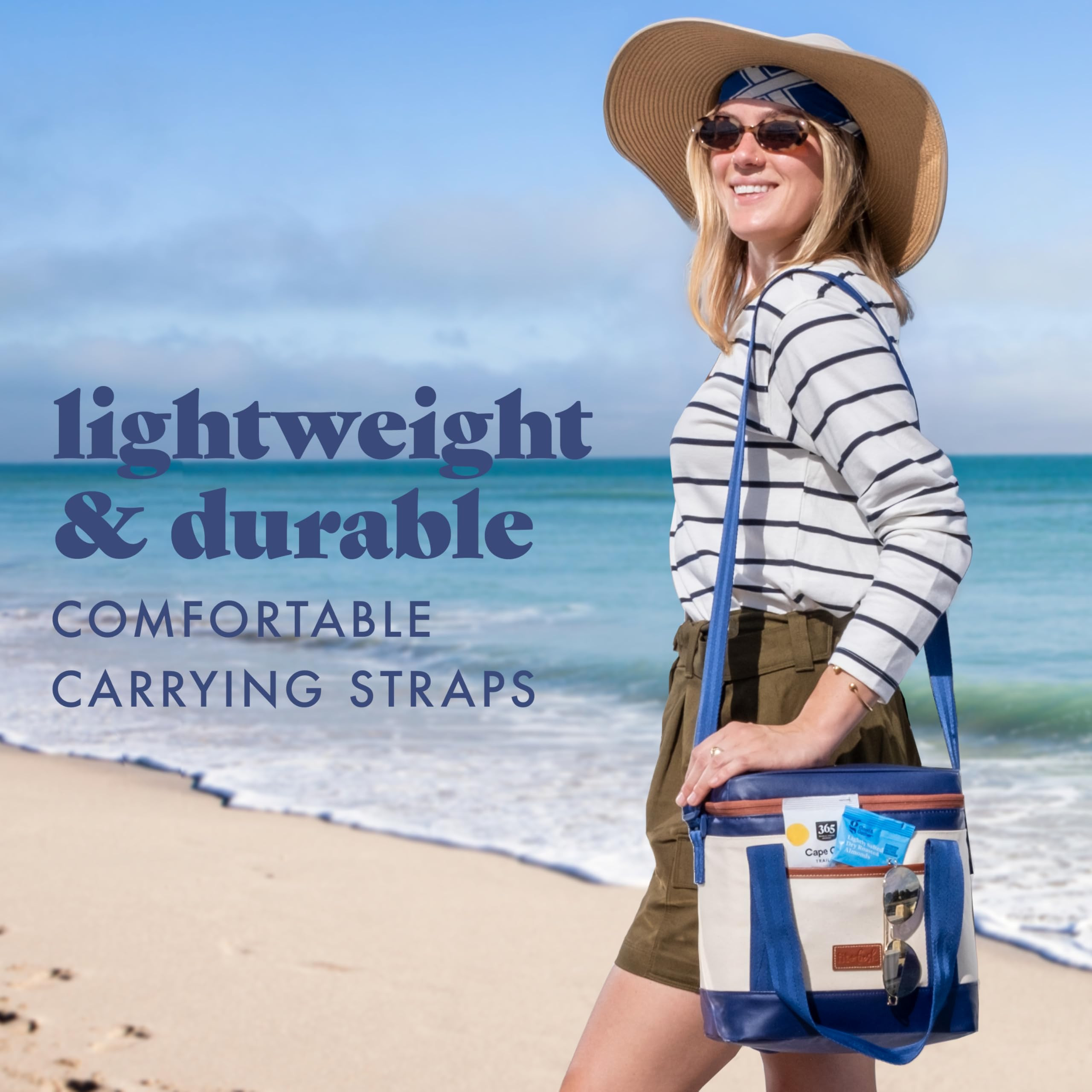 Fit & Fresh Beach & Boat Cooler Collection – Insulated, Leakproof, Water-Resistant Totes & Lunc... | Amazon (US)