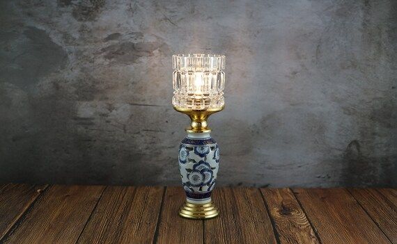 Small Vintage Table Lamp / Accent Lamp / Handmade Custom | Etsy | Etsy (US)
