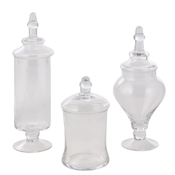 Annaclara Clear 10.25'' Indoor / Outdoor Glass Apothecary Jar | Wayfair North America