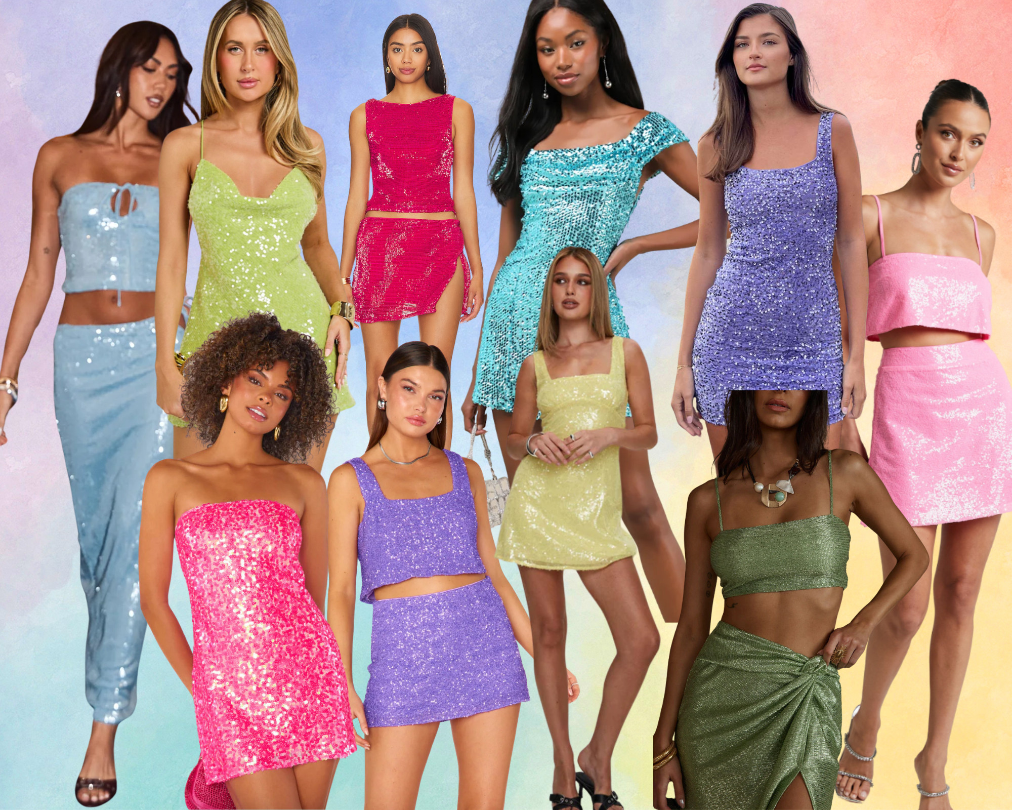 Electric love bachelorette outfit inspo!  

 #LTKSpringSale #LTKFindsUnder50 #LTKBeauty