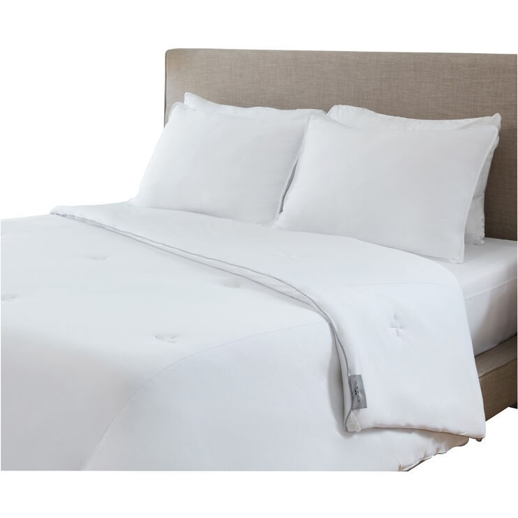 SHEEX AeroFit White Queen Performance Down Alternative Comforter | Slumberland Furniture