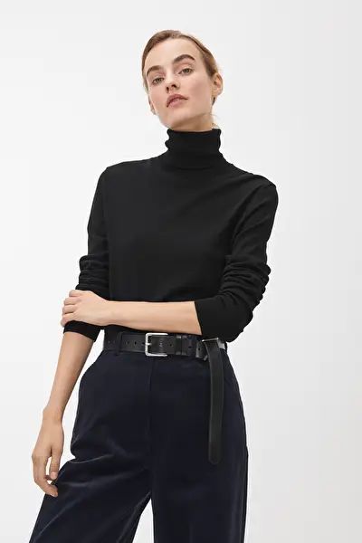 Merino Roll-Neck Jumper | ARKET