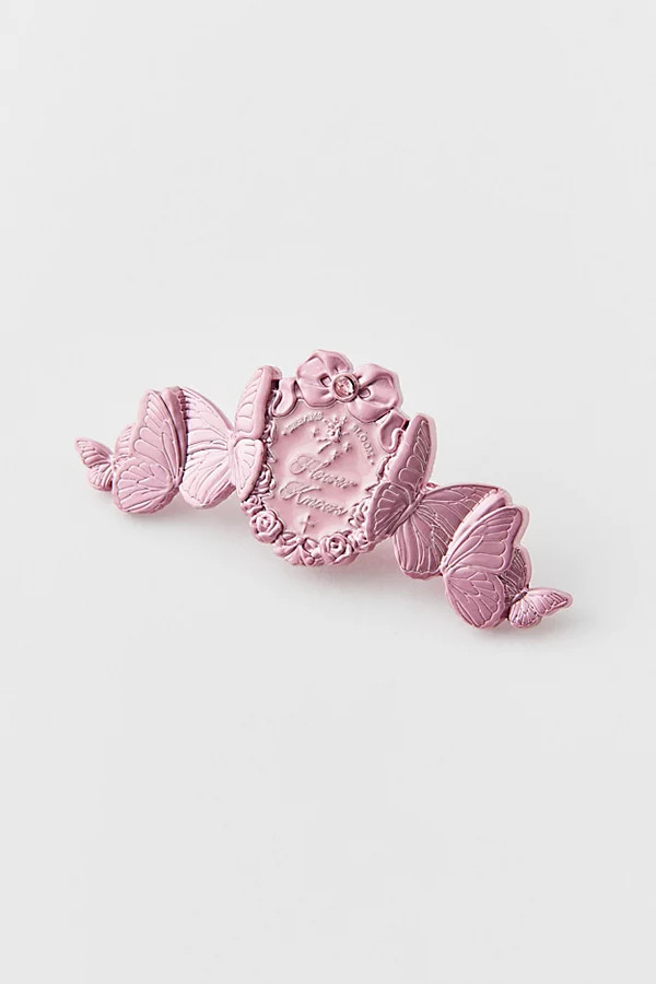 Flower Knows Midsummer Fairytales Collection Crease-Free Hair Clip in Pink at Urban Outfitters | Urban Outfitters (US and RoW)