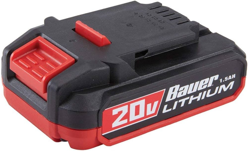 Bauer 1701C-B Hypermax Lithium 1.5Ah Compact Battery, 20 V | Amazon (US)