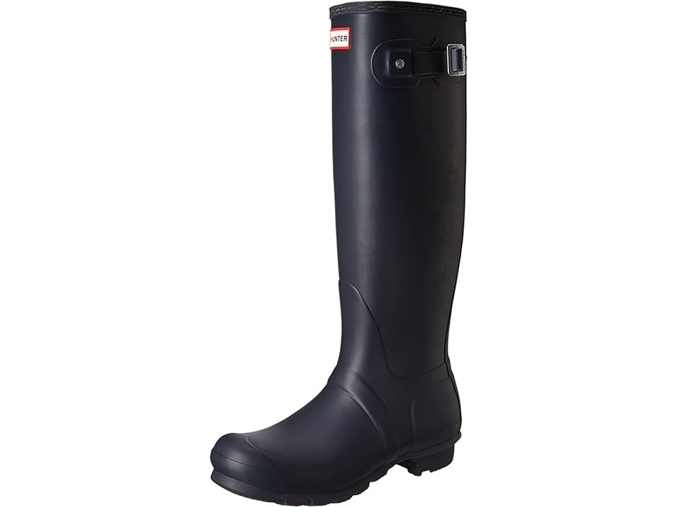 Hunter Original Tall Women's Rain Boots Navy : 11 M, Rubber | Zappos