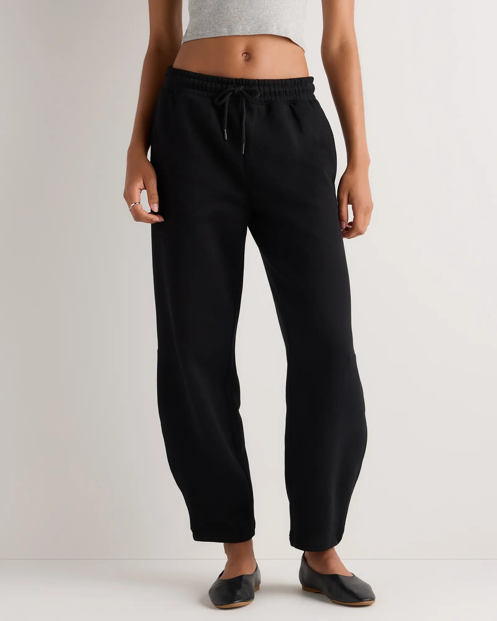 Everyday Fleece Barrel Sweatpants | Quince