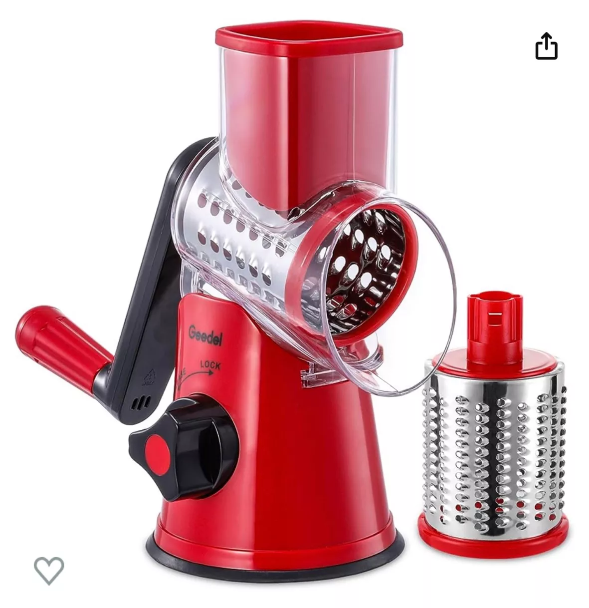 Geedel Rotary Cheese Grater, … curated on LTK