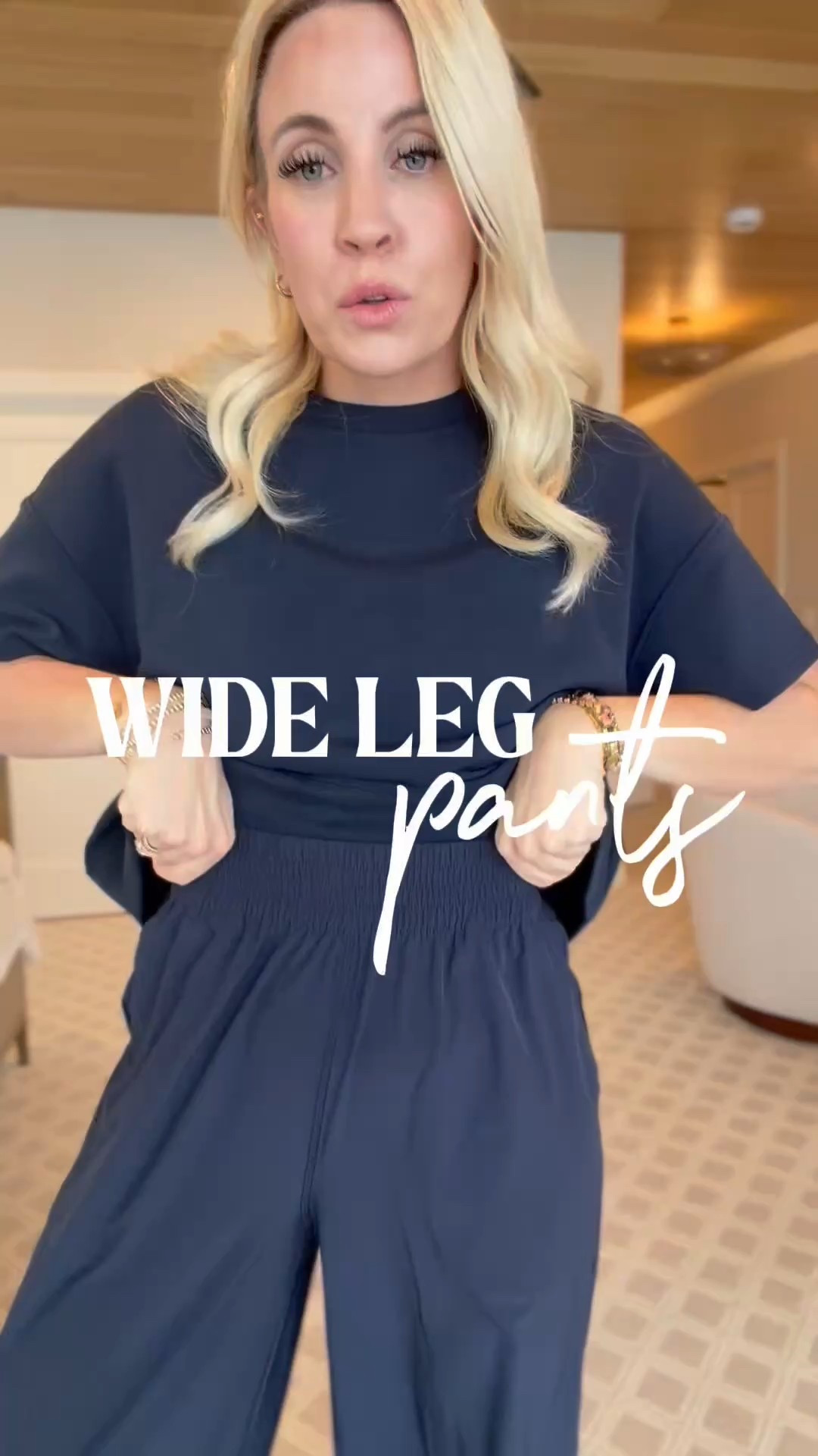 These wide leg pants remind me so much of Lulu but are a fraction of the price! 

#LTKootd #LTKmomlife #LTKgrwm