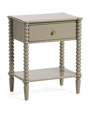 20x14x24 1 Drawer Spindle Side Table | TJ Maxx