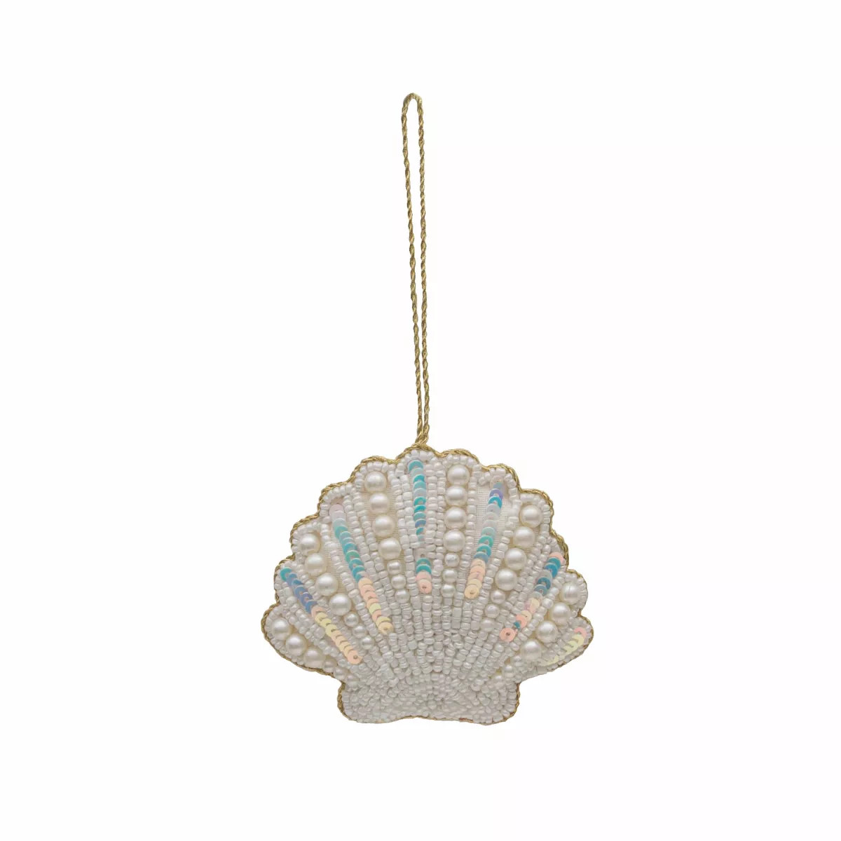 Gallerie II Pearl Shimmer Fan Shell Ornament | Target