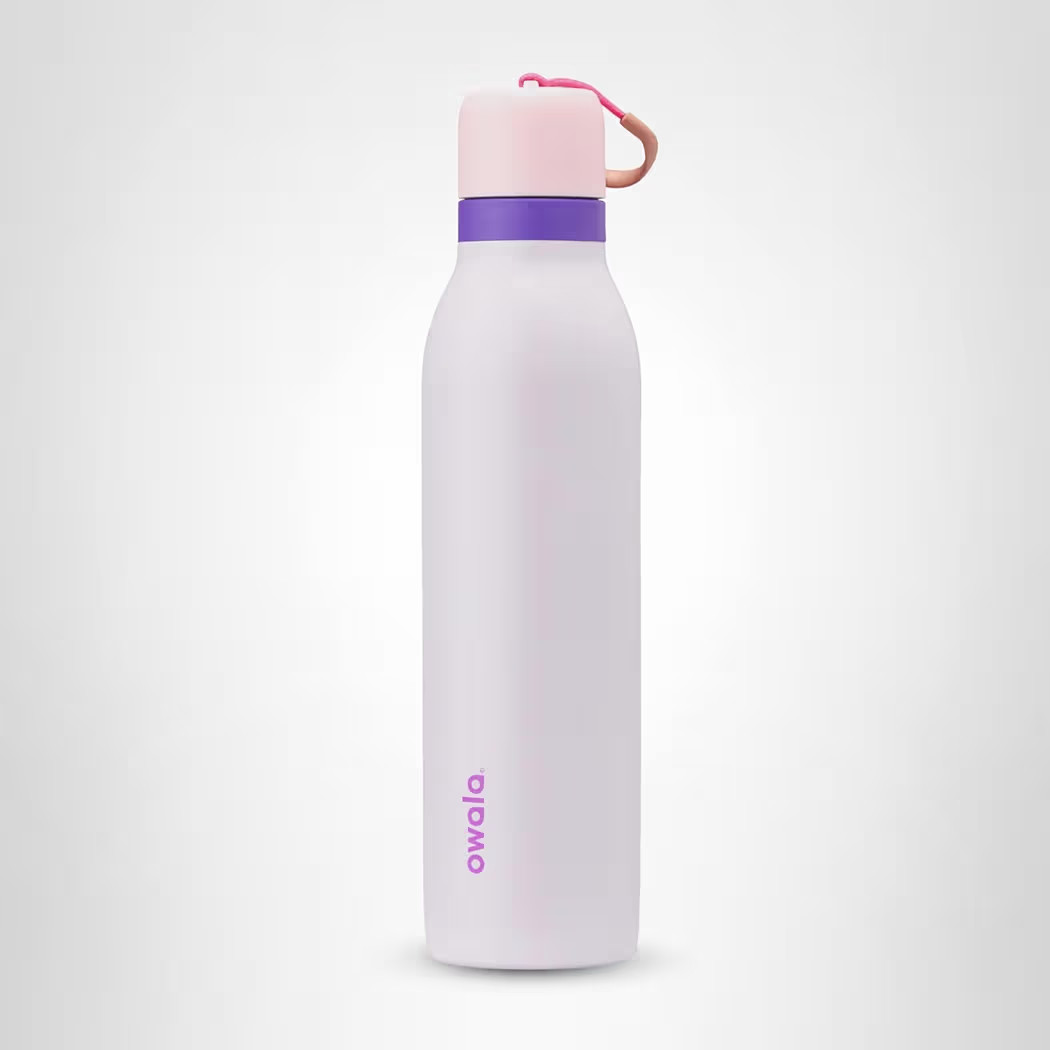 Owala FreeSip Twist Stainless Steel Water Bottle, 24-oz, Pink/Purple | Amazon (US)