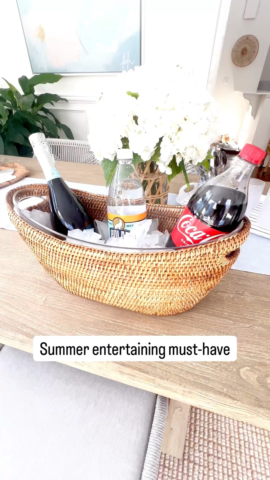 (#AD) Whenever I'm hosting, I get so many compliments on this drink bucket that I purchased from @Wayfair! It's the perfect size for smaller gatherings, has an inner plastic liner & looks so much prettier than a cooler! #wishyouwerehere #outdoor #Wayfair #WayfairPartner
- coastal home decor, summer entertaining, kitchen essentials, rattan drink bucket, woven drink bucket, party bucket, wine bucket, oval drink bucket, drink tub, beer bucket, spring entertaining, outdoor entertaining, 4th of july party essentials, memorial day party essentials, summer bbq essentials

#LTKSeasonal #LTKHome