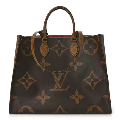 FASHIONPHILE Louis Vuitton Onthego GM Monogram Reverse -FINAL SALE NO RETURNS, Brown | Belk