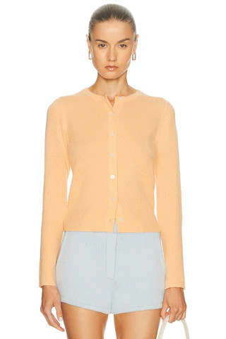 Guest In Residence Compass Jane Cardigan in Orange | FWRD 