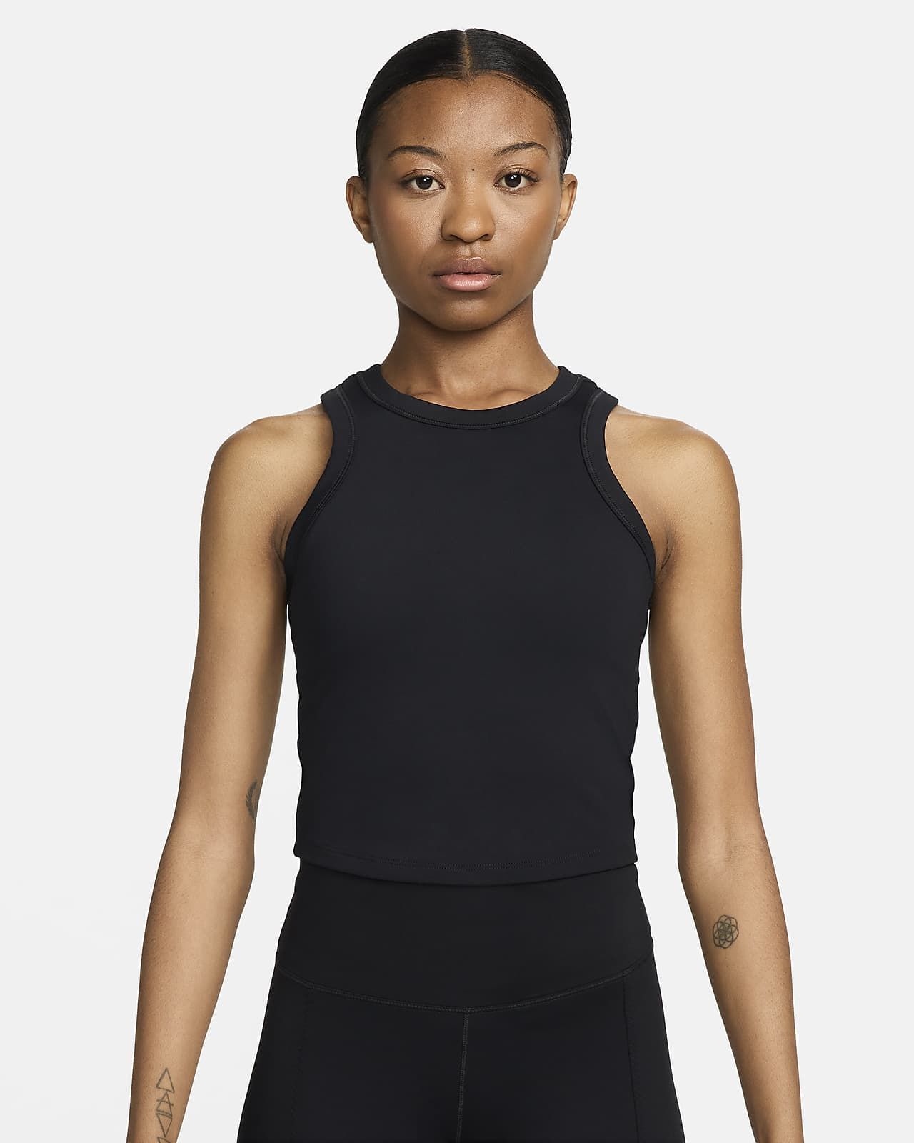 Nike One Fitted Women's Dri-FIT Cropped Tank Top. Nike.com | Nike (US)