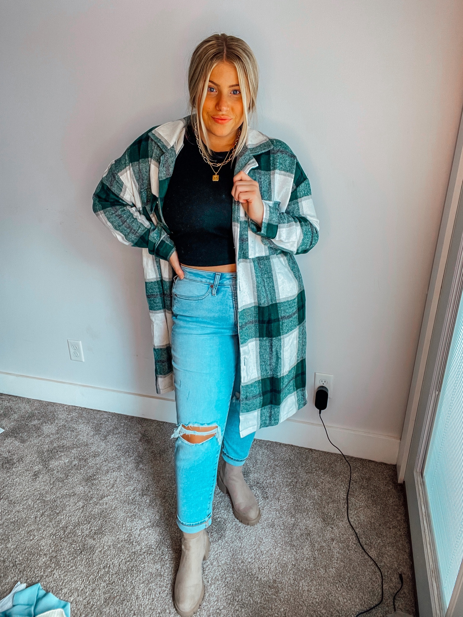 Fall shacket outfit

#LTKunder100 #LTKunder50 #LTKSeasonal