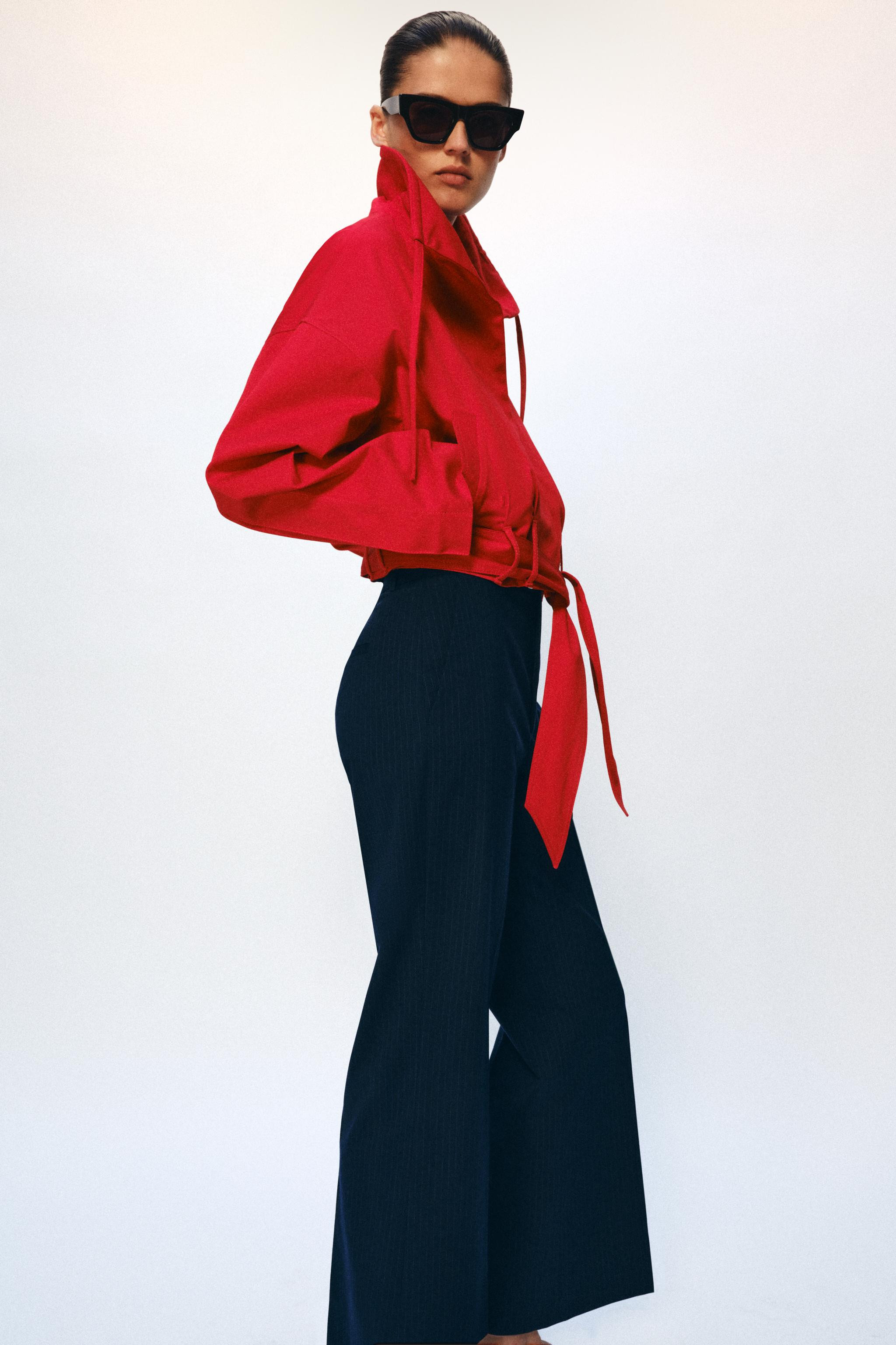 ZW COLLECTION BELTED JACKET | Zara US