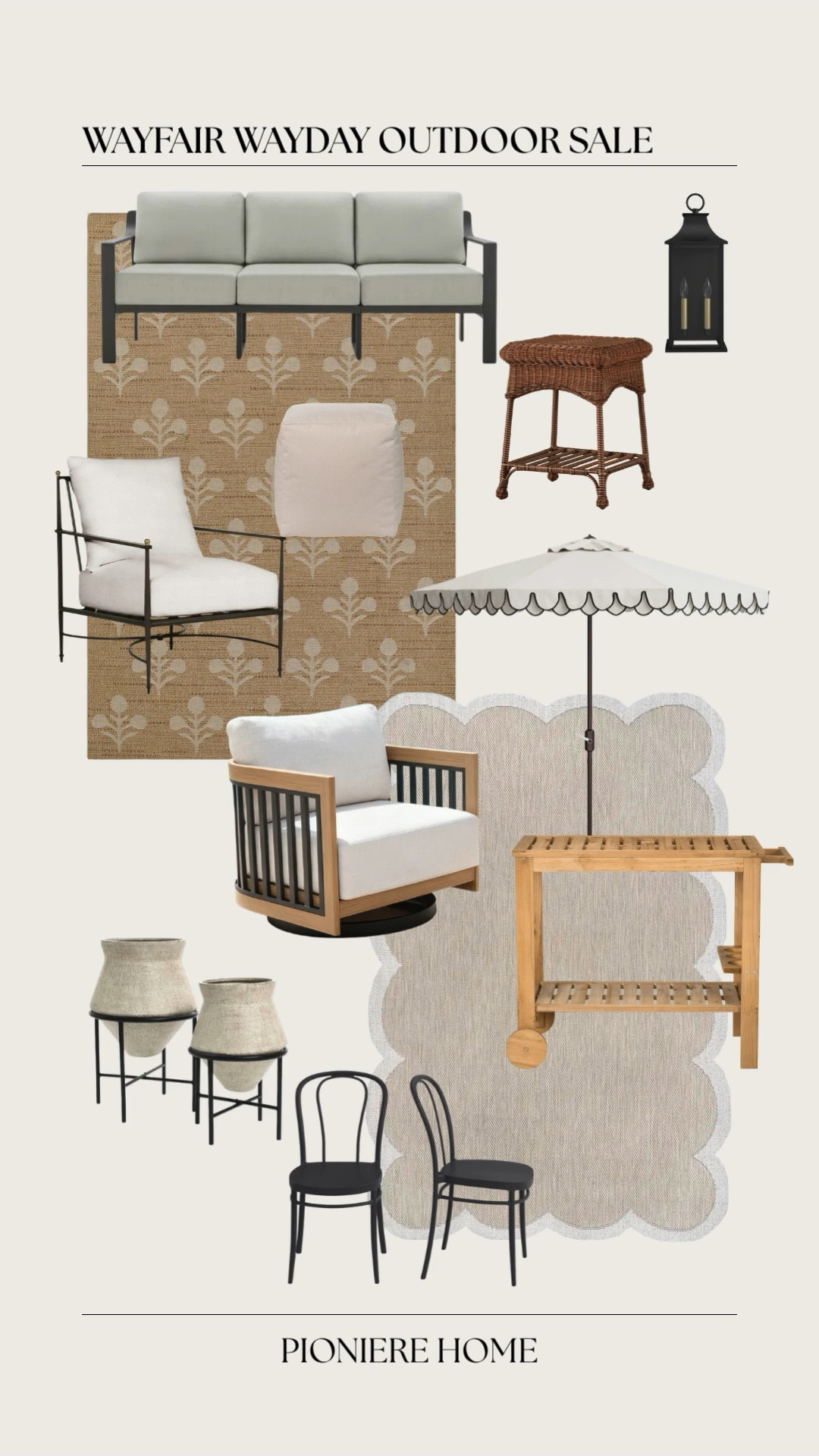 Update your outdoor space with finds from the Wayfair wayday sale. Outdoor lounge furniture, outdoor rugs, outdoor bar cart, outdoor umbrella

#LTKSeasonal #LTKHome #LTKSaleAlert