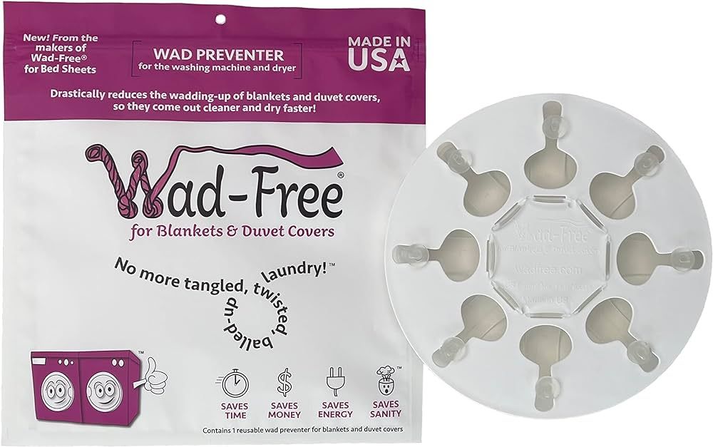 Wad-Free for Blankets & Duvet Covers - As Seen on Shark Tank - Reduces Laundry Tangles and Wads i... | Amazon (US)