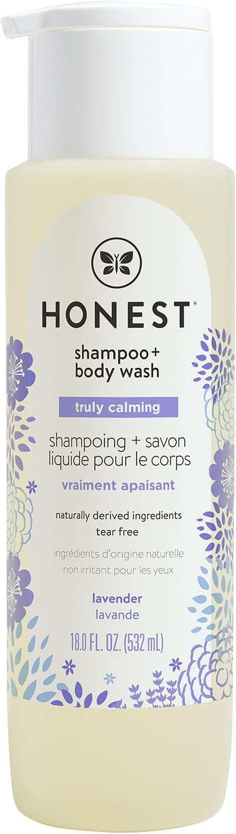 The Honest Company Ultra Dreamy Calming Lavender Shampoo + Body Wash | Tear-Free Baby Shampoo wit... | Amazon (US)