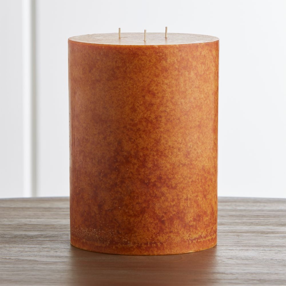 Pumpkin Spice Scented Candle 6x8 | Crate & Barrel