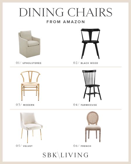 H O M E \ dining room chair finds from Amazon! Update your space for the holidays!

Home decor 

#LTKhome