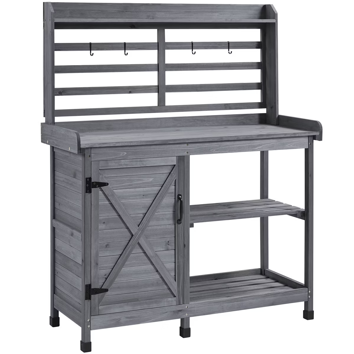 Yaheetech 4-layer Garden Potting Bench Table Garden Workstation | Target