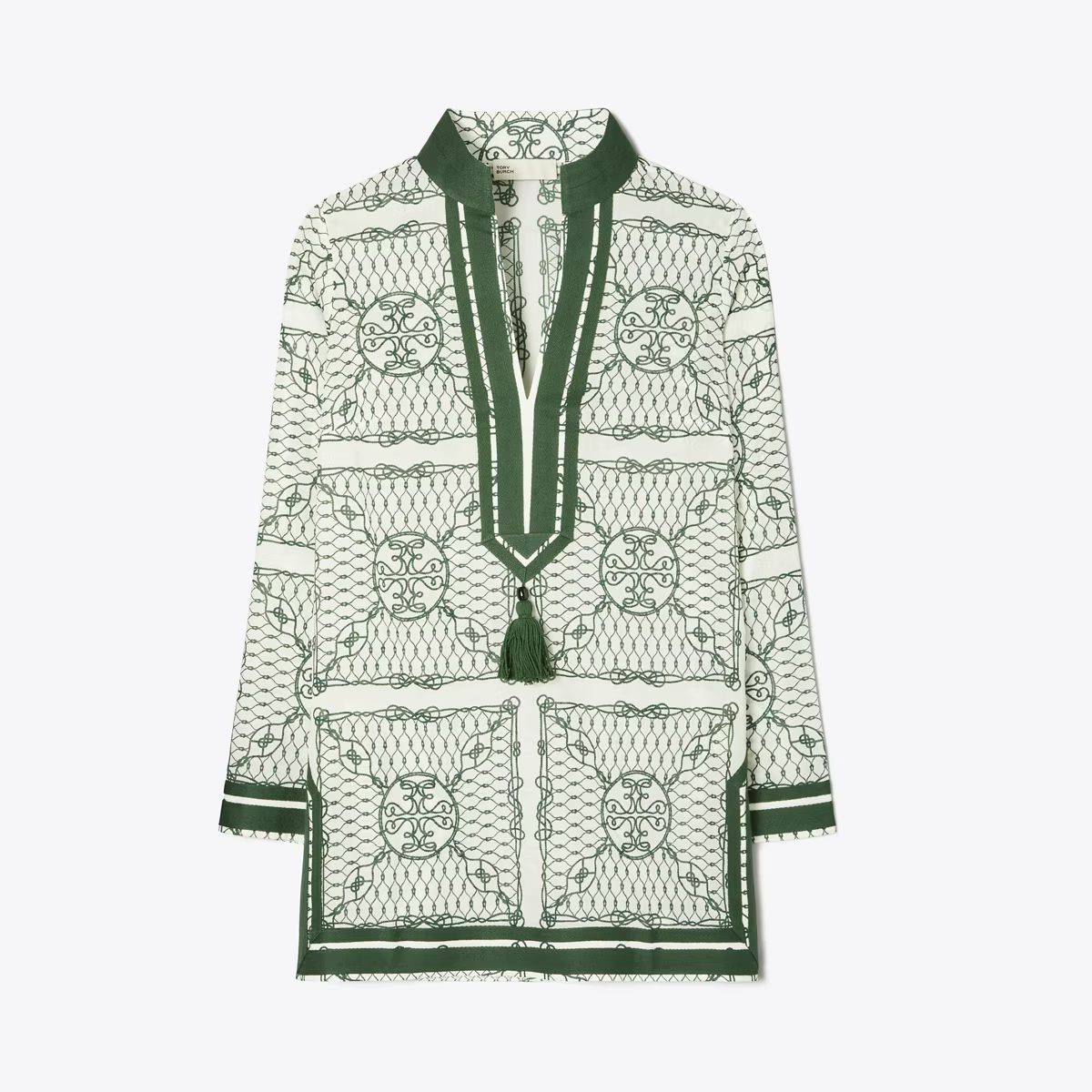 Printed Tory Tunic: Women's Designer Coverups | Tory Burch | Tory Burch (US)