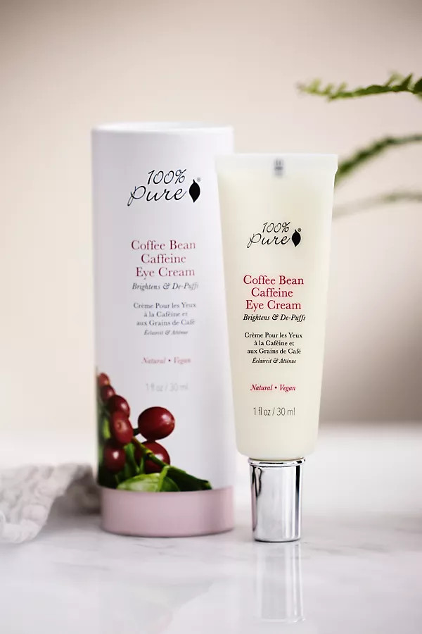 100% PURE Coffee Bean Caffeine Eye Cream at Terrain | Terrain