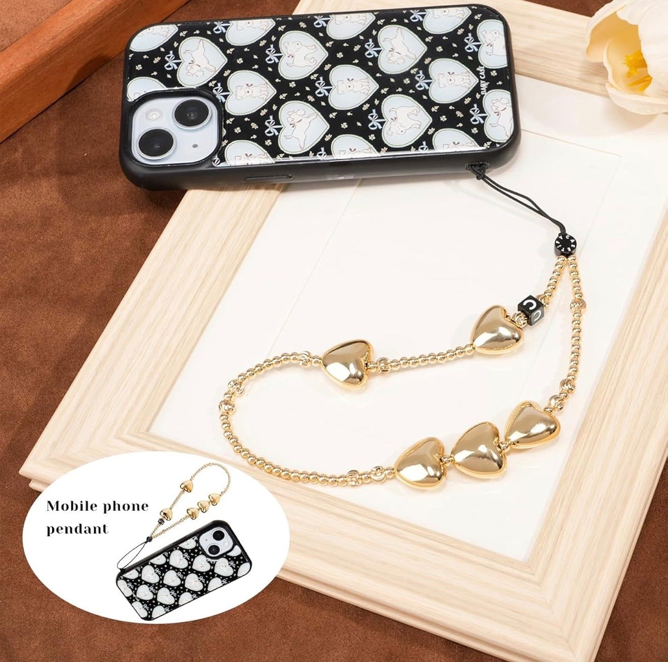 PHILOMENA Phone Charm Cute Wrist Strap Pearl Bracelet Wrist Strap, Hands-Free Phone Keychain Decoration for Purse Women #amazon #amazonfind

#LTKSaleAlert #LTKActive #LTKTravel