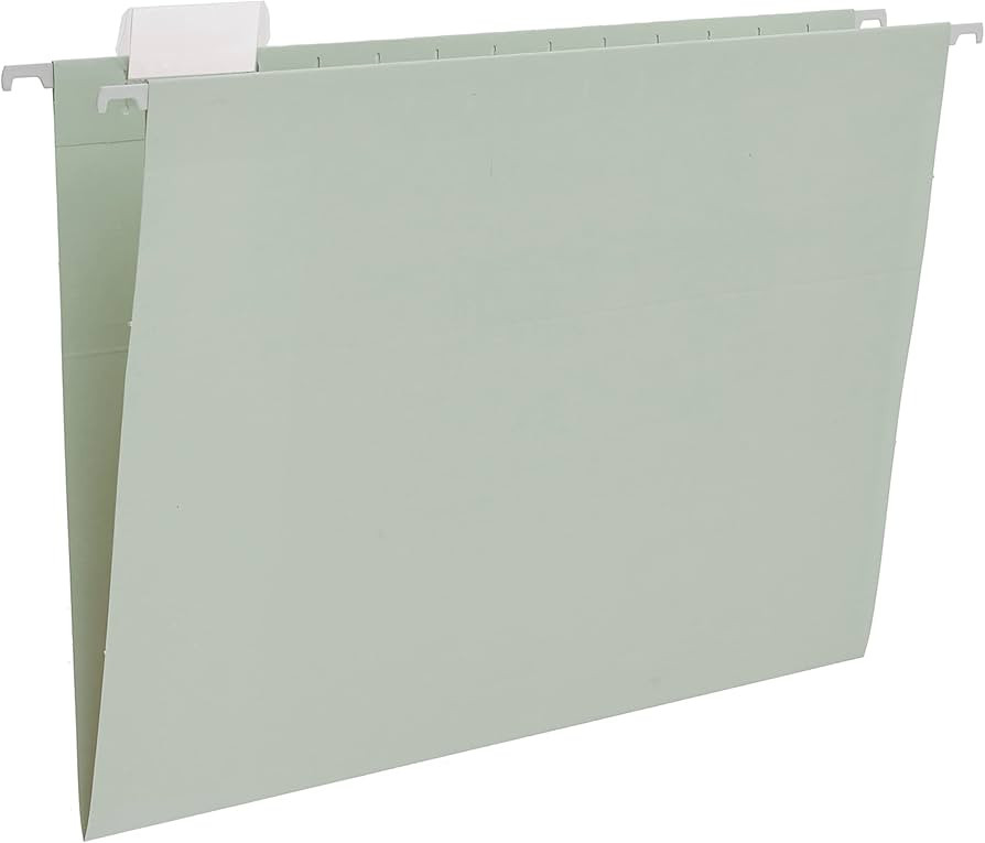 Y YOMA Legal Size - 25 Pack Colored Hanging File Folders Decorative Hanging Folder Cute Pretty Fi... | Amazon (US)