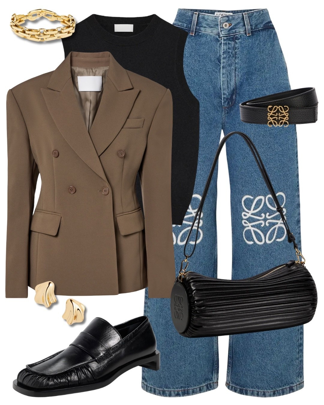 Trendy Fall Outfit ✨✨
Cinched Blazer + Jeans + Loafers 🖤✨

#LTKStyleTip #LTKShoeCrush #LTKSeasonal