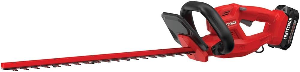 CRAFTSMAN V20 Cordless Hedge Trimmer, 20 inch, Battery and Charger Included (CMCHT810C1) | Amazon (US)