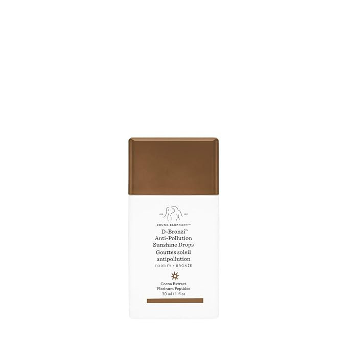 Drunk Elephant D-Bronzi Antipollution Sunshine Serum. Replenishing Face and Body Bronzing Serum f... | Amazon (US)
