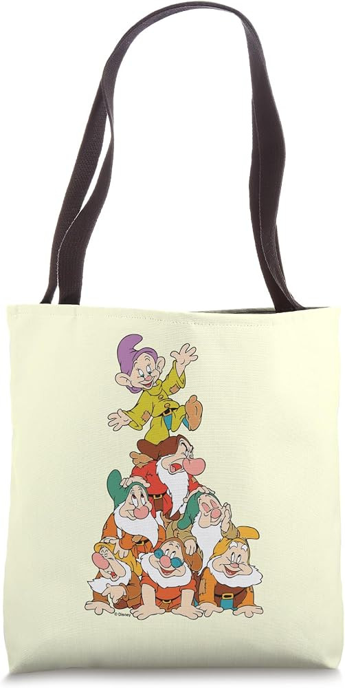 Disney Snow White Seven Dwarf Stack Tote Bag | Amazon (US)