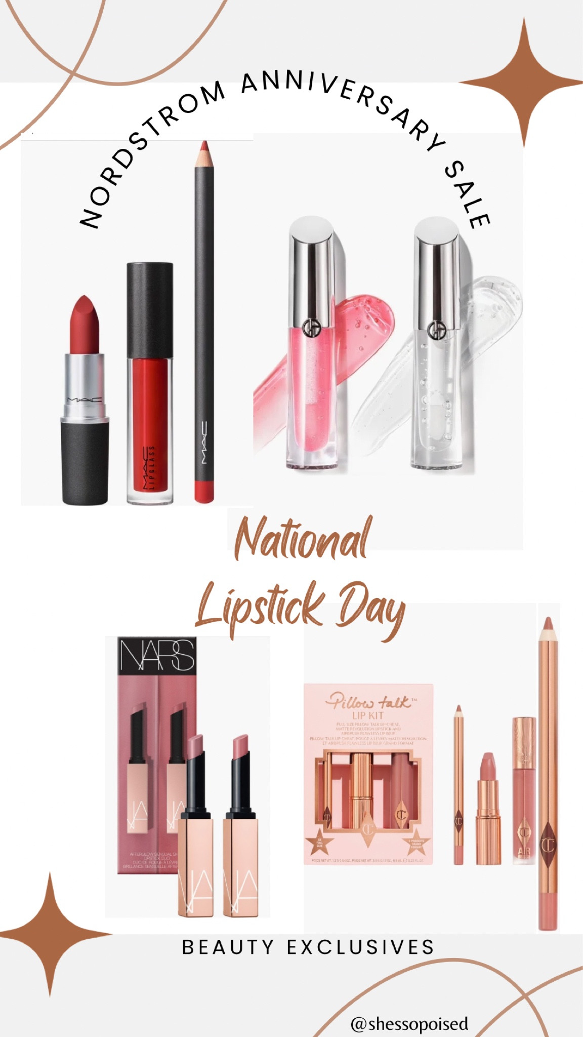 Happy National Lipstick Day! So many fabulous lipstick and lipgloss beauty exclusives at the Nordstrom Anniversary Sale. 

#LTKxNSale #LTKOver40 #LTKBeauty