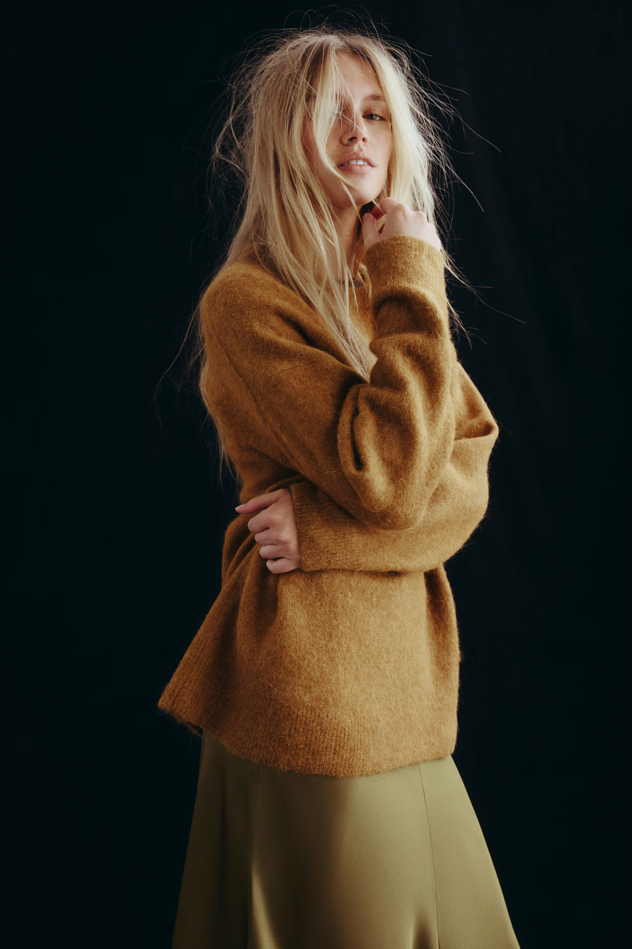 Oversized Alpaca-Blend Sweater | H&M (US + CA)