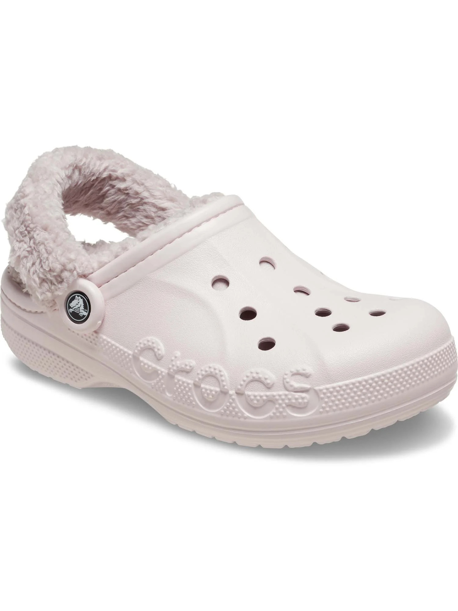 Crocs Unisex Baya Lined Fuzz Strap Clogs | Walmart (US)