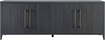 Henn&Hart Jasper TV Stand, 68" Wide, Gray | Amazon (US)